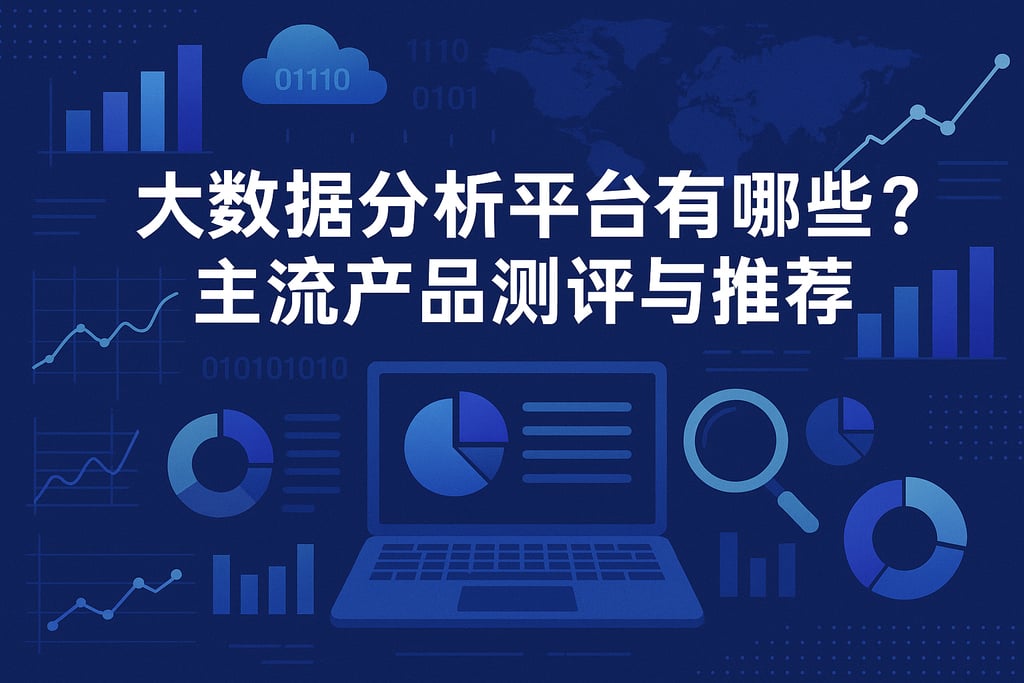大数据分析平台有哪些？主流产品测评与推荐