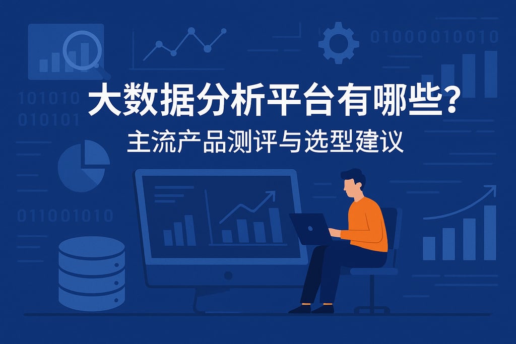 大数据分析平台有哪些？主流产品测评与选型建议