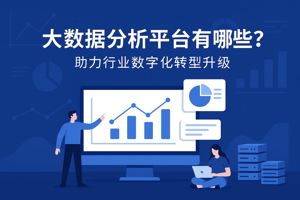 大数据分析平台有哪些？助力行业数字化转型升级