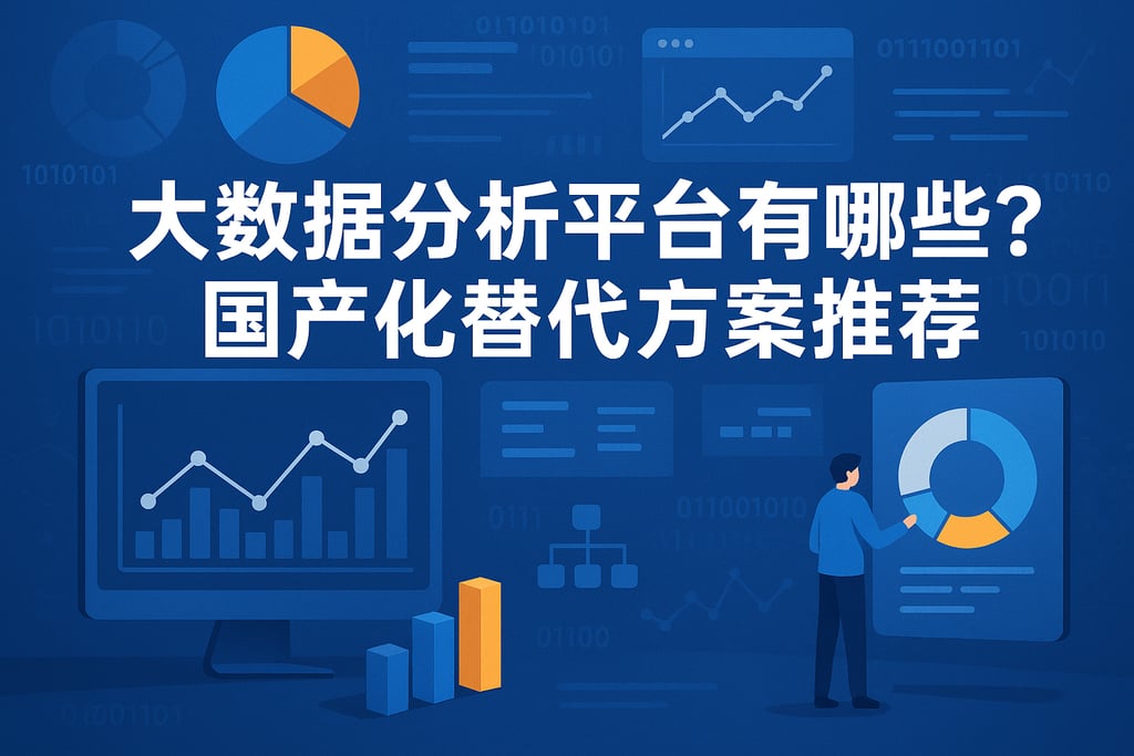 大数据分析平台有哪些？国产化替代方案推荐