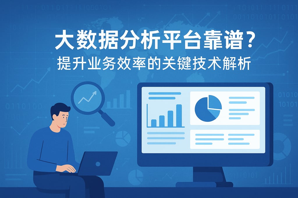 大数据分析平台靠谱吗？提升业务效率的关键技术解析