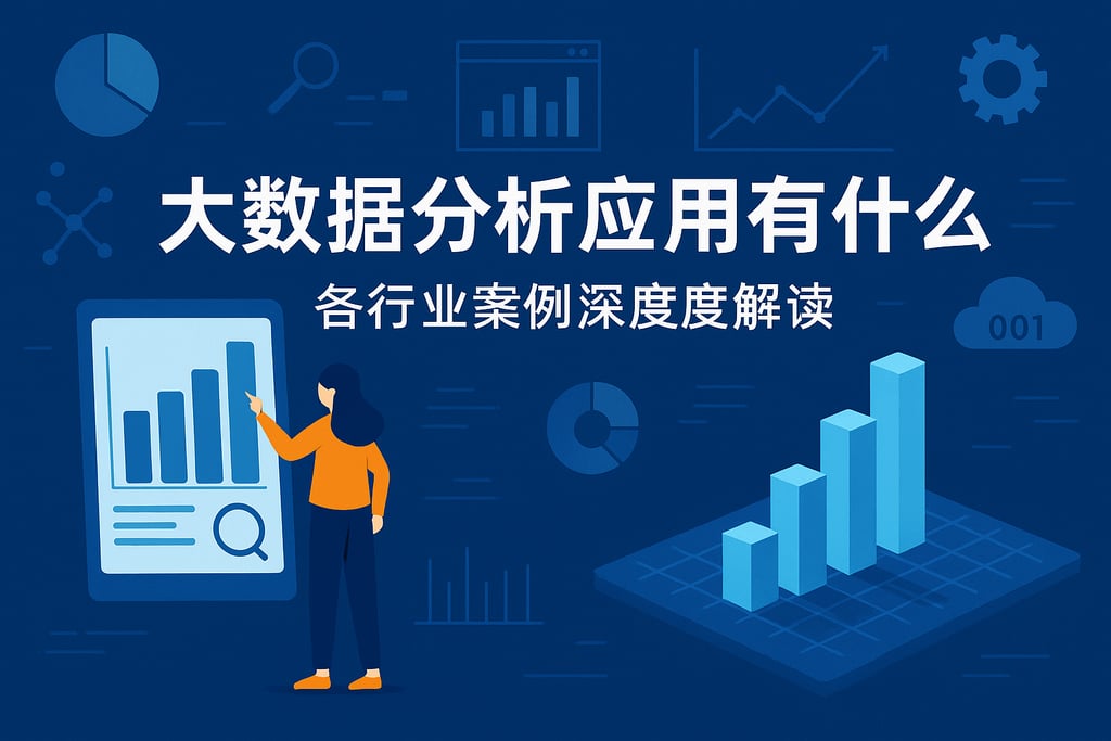 大数据分析应用场景有哪些？各行业案例深度解读