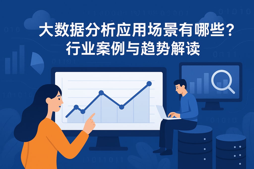 大数据分析应用场景有哪些？行业案例与趋势解读