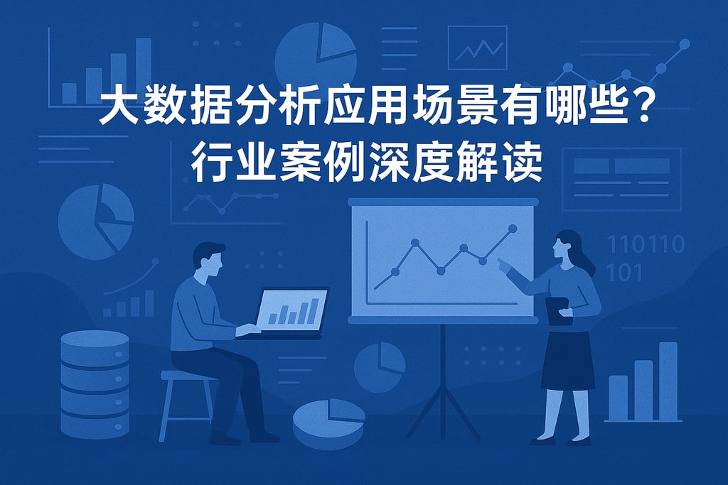大数据分析应用场景有哪些？行业案例深度解读