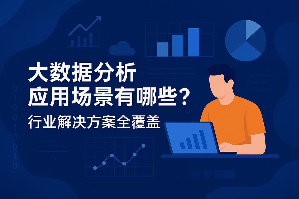 大数据分析应用场景有哪些？行业解决方案全覆盖