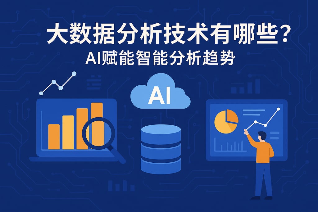 大数据分析技术有哪些？AI赋能智能分析趋势
