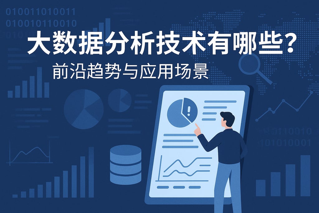 大数据分析技术有哪些？前沿趋势与应用场景