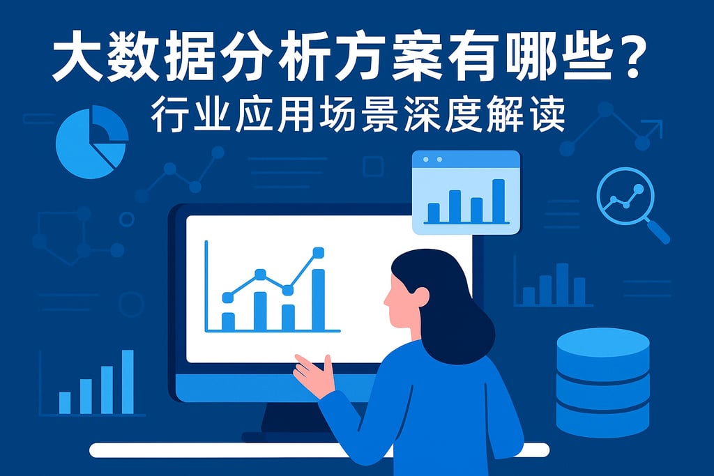 大数据分析方案有哪些？行业应用场景深度解读