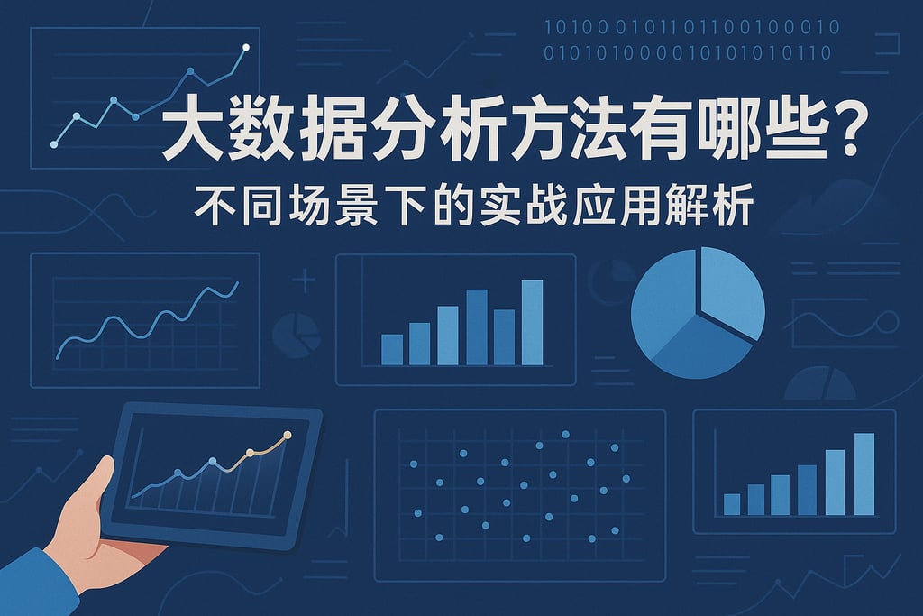 大数据分析方法有哪些？不同场景下的实战应用解析