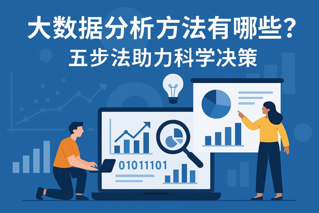 大数据分析方法有哪些？五步法助力科学决策