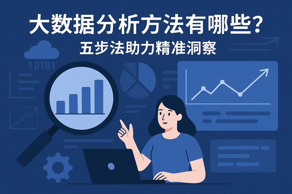 大数据分析方法有哪些？五步法助力精准洞察