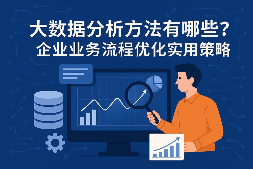 大数据分析方法有哪些？企业业务流程优化实用策略
