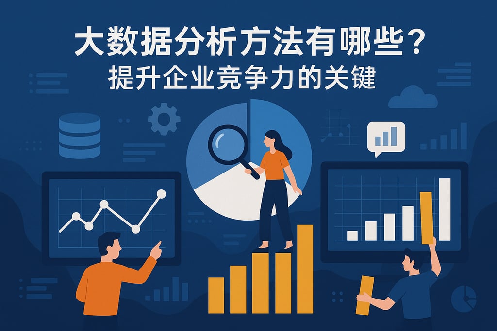 大数据分析方法有哪些？提升企业竞争力的关键