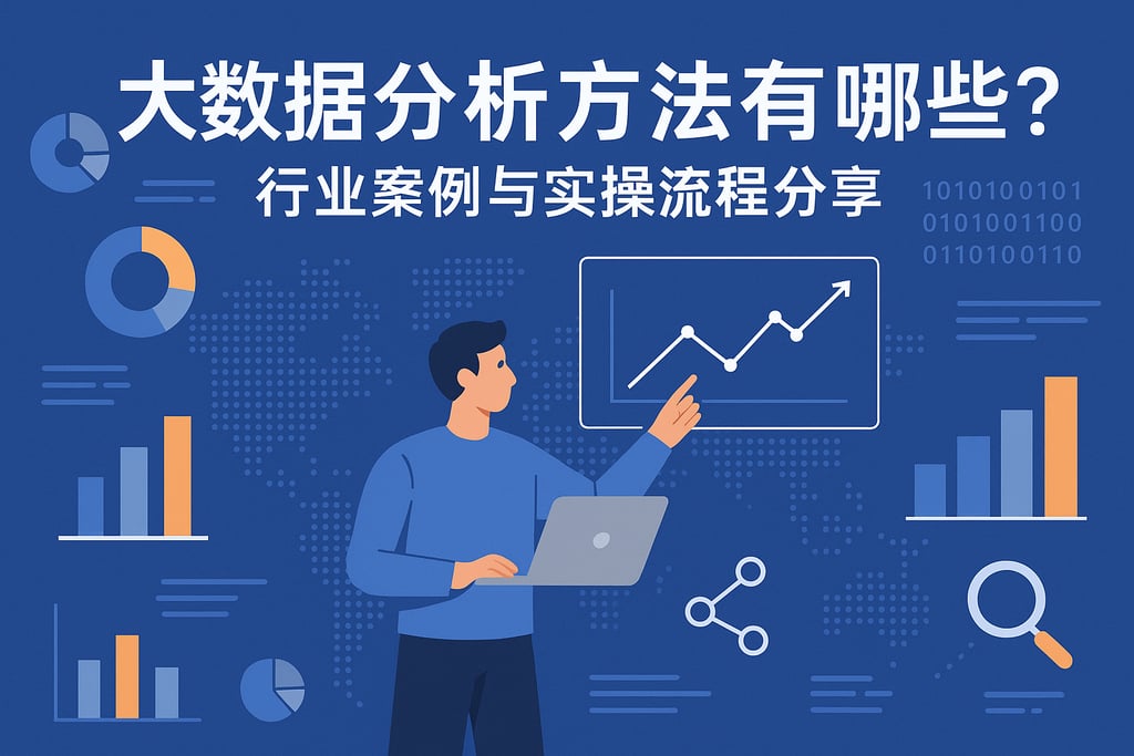 大数据分析方法有哪些？行业案例与实操流程分享