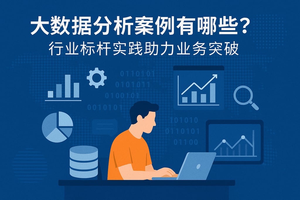 大数据分析案例有哪些？行业标杆实践助力业务突破