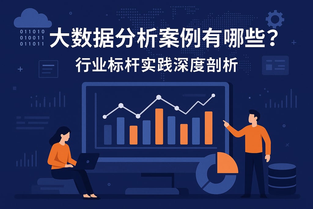 大数据分析案例有哪些？行业标杆实践深度剖析