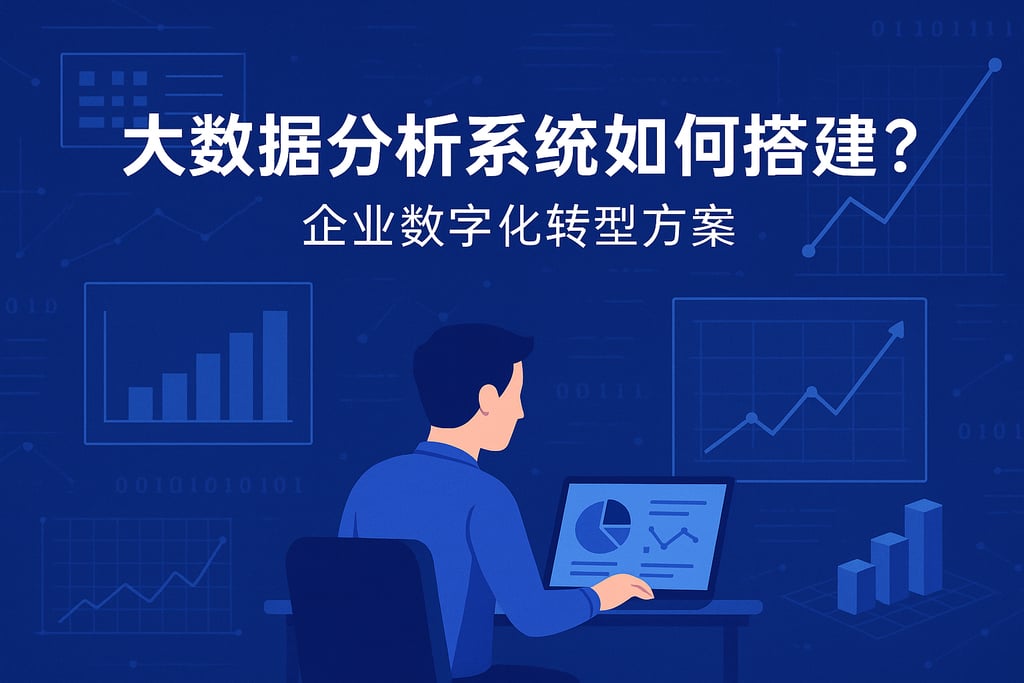 大数据分析系统如何搭建？企业数字化转型方案