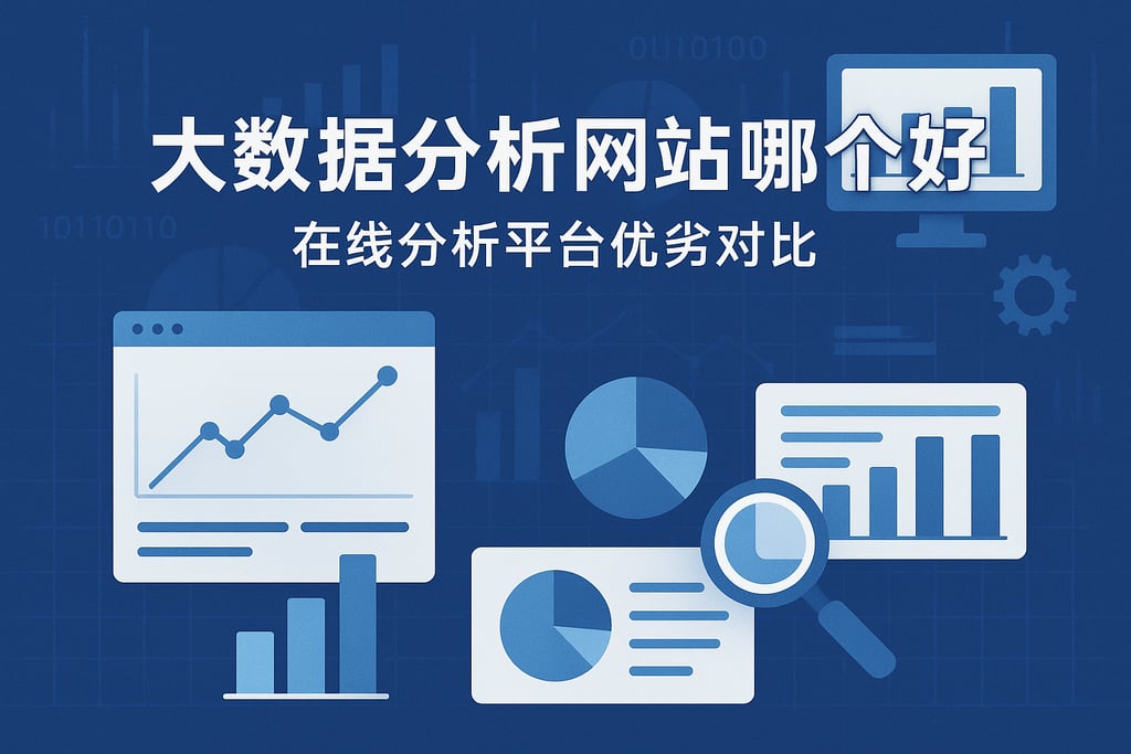 大数据分析网站哪个好？在线分析平台优劣对比