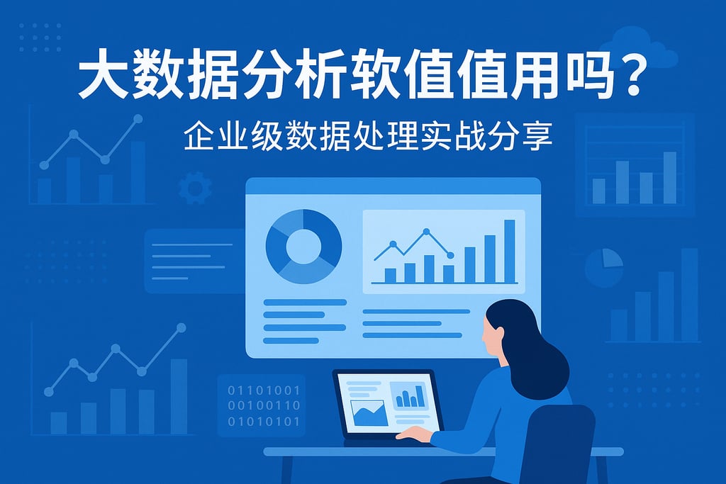 大数据分析软件值得用吗？企业级数据处理实战分享