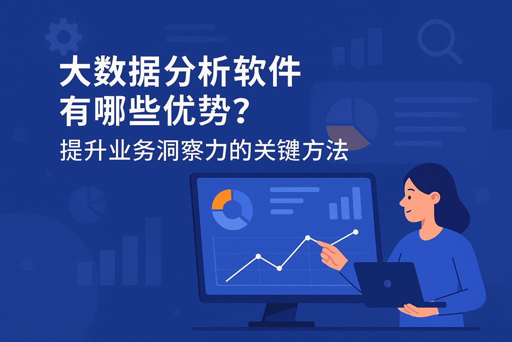 大数据分析软件有哪些优势？提升业务洞察力的关键方法