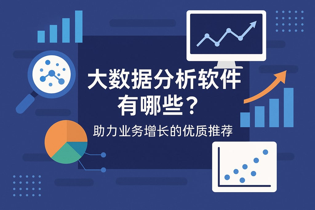 大数据分析软件有哪些？助力业务增长的优质推荐