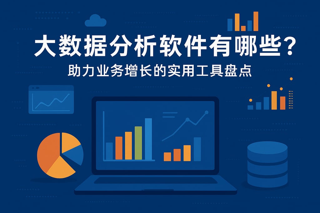 大数据分析软件有哪些？助力业务增长的实用工具盘点