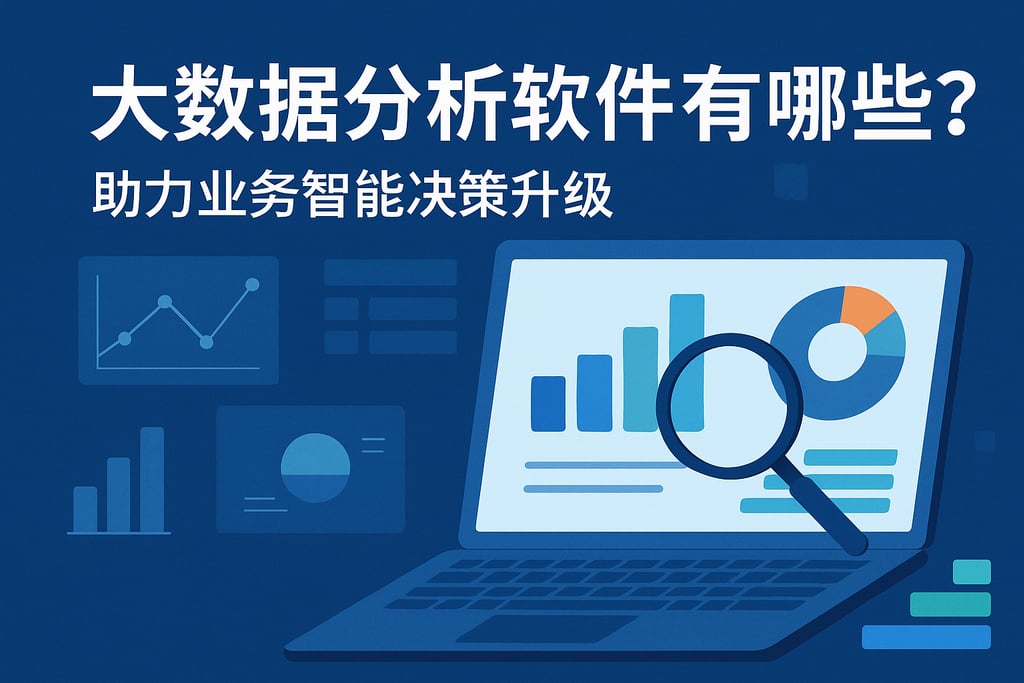 大数据分析软件有哪些？助力业务智能决策升级