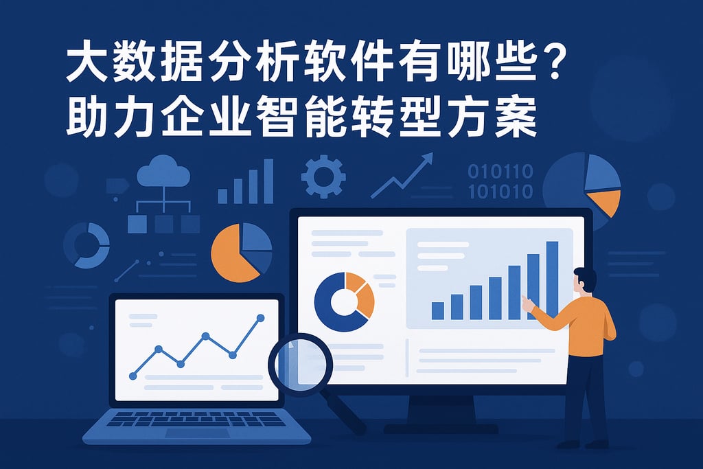 大数据分析软件有哪些？助力企业智能转型方案