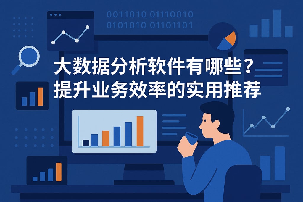 大数据分析软件有哪些？提升业务效率的实用推荐