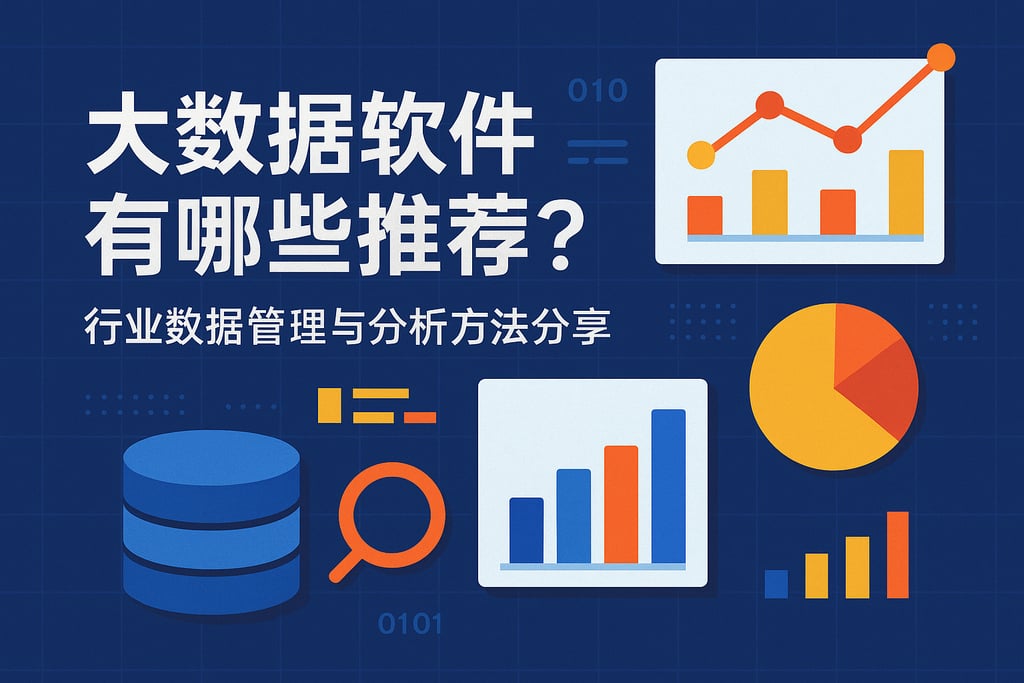 大数据软件有哪些推荐？行业数据管理与分析方法分享