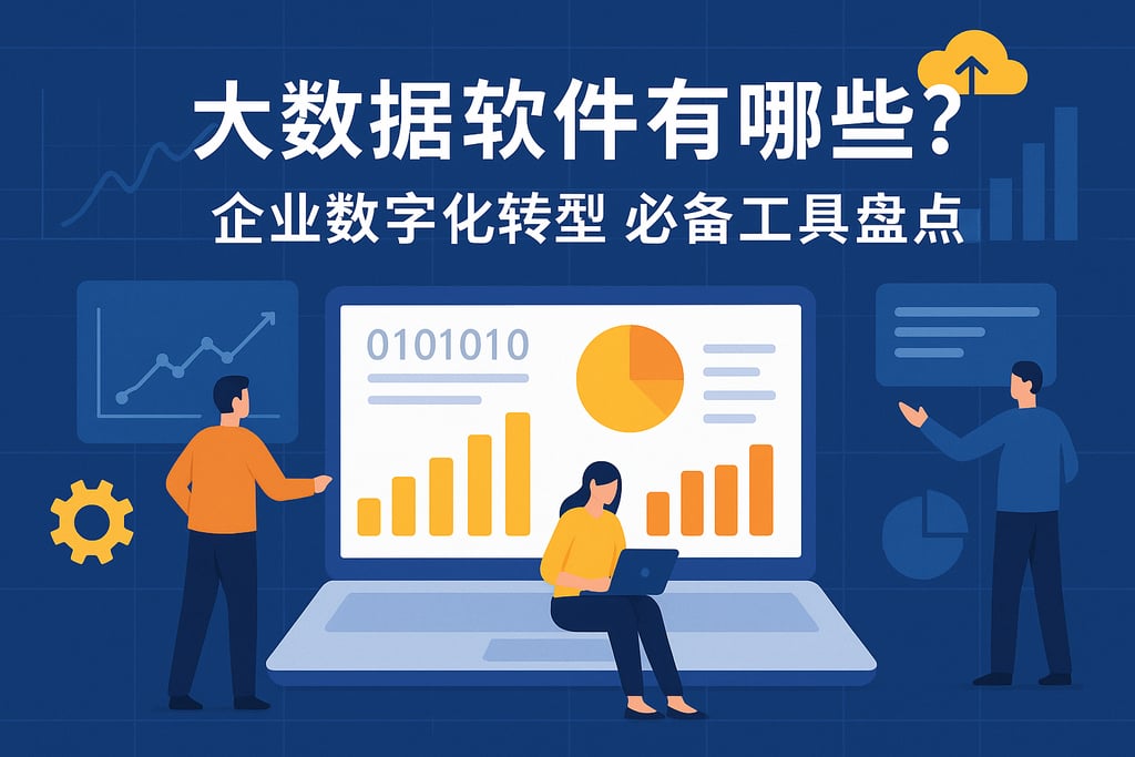 大数据软件有哪些？企业数字化转型必备工具盘点