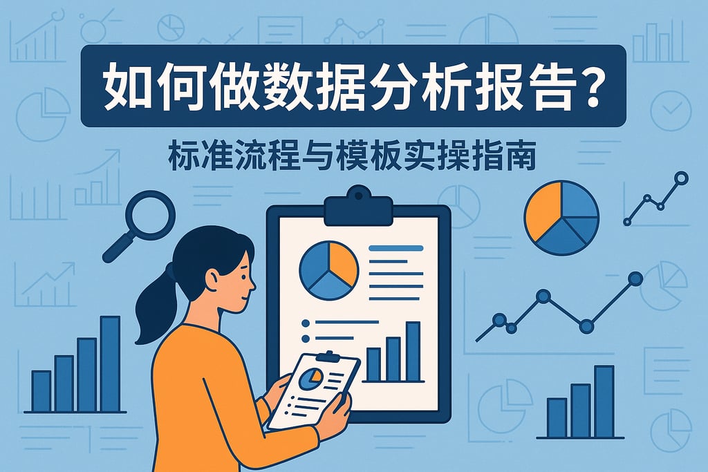 如何做数据分析报告？标准流程与模板实操指南