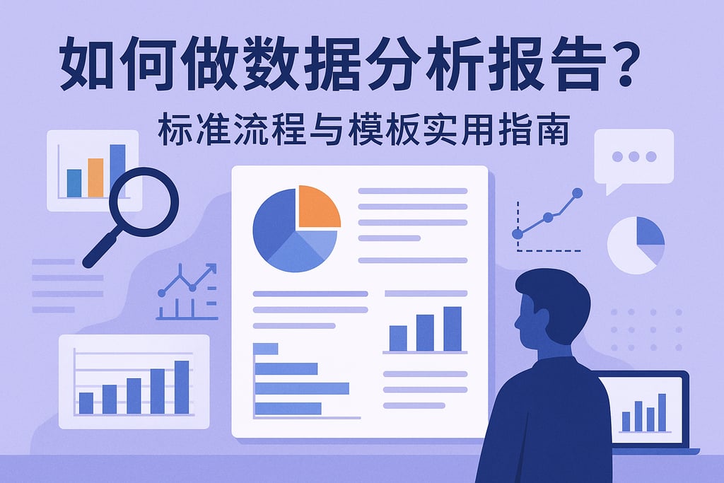 如何做数据分析报告？标准流程与模板实用指南