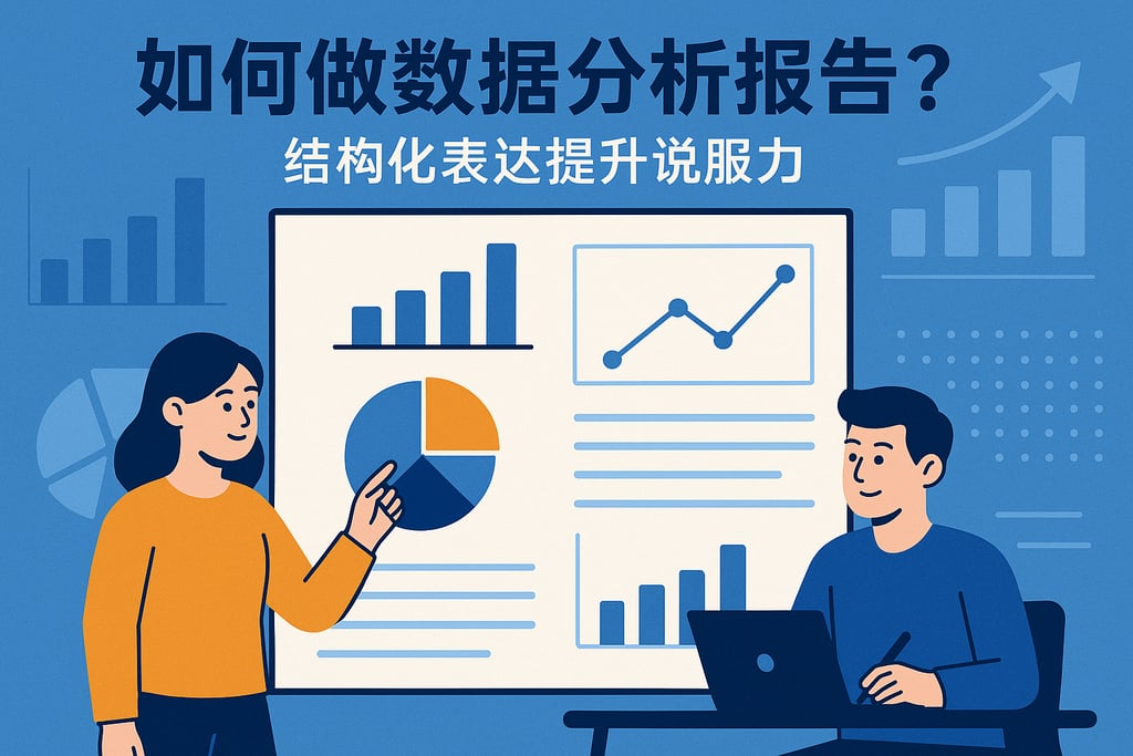 如何做数据分析报告？结构化表达提升说服力