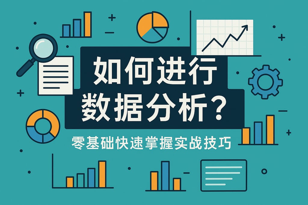 如何进行数据分析？零基础快速掌握实战技巧
