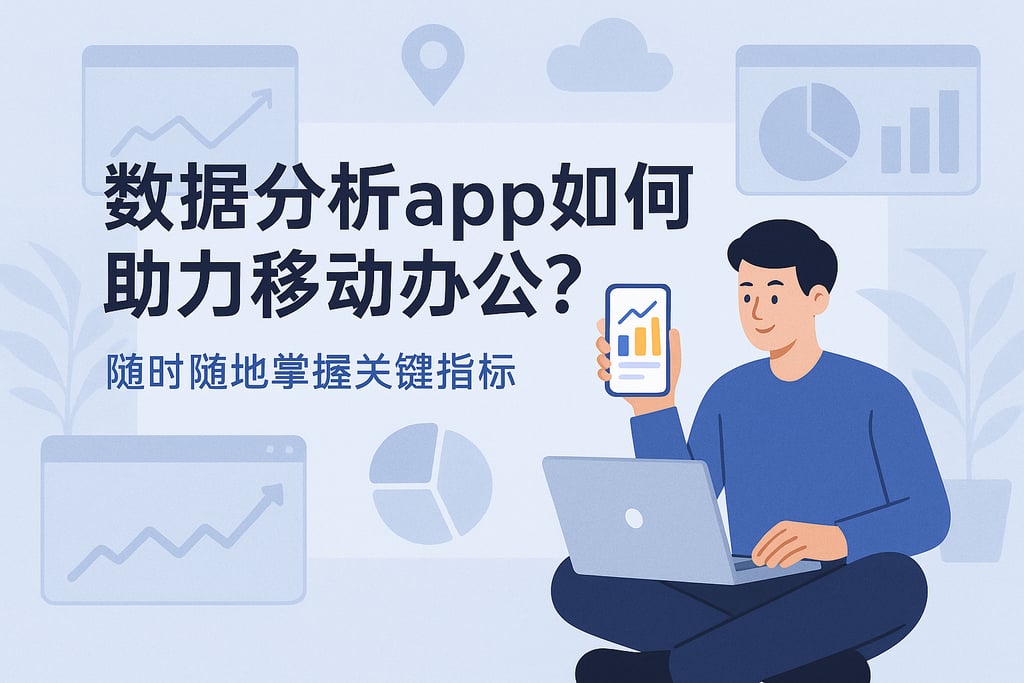 数据分析app如何助力移动办公？随时随地掌握关键指标
