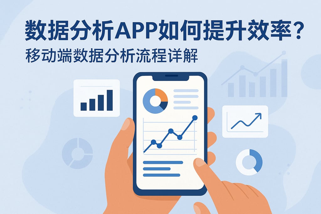 数据分析app如何提升效率？移动端数据分析流程详解