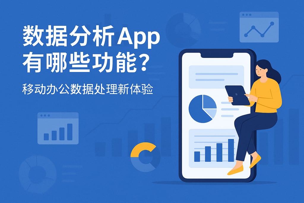 数据分析app有哪些功能？移动办公数据处理新体验