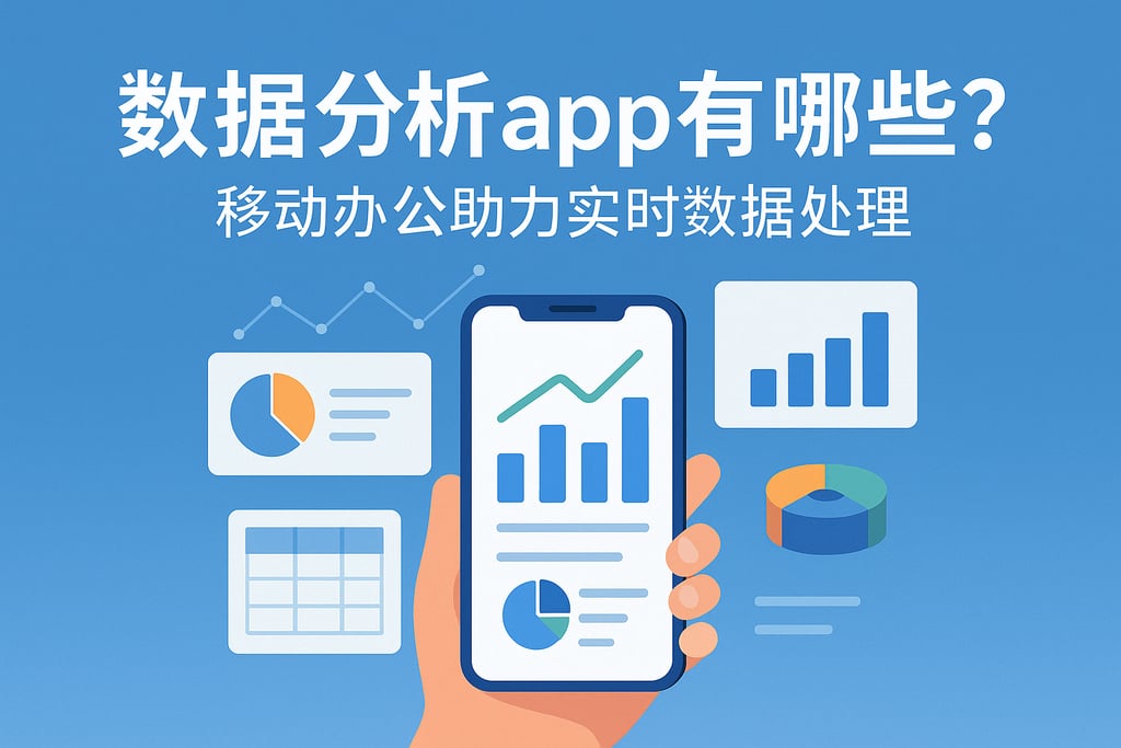 数据分析app有哪些？移动办公助力实时数据处理
