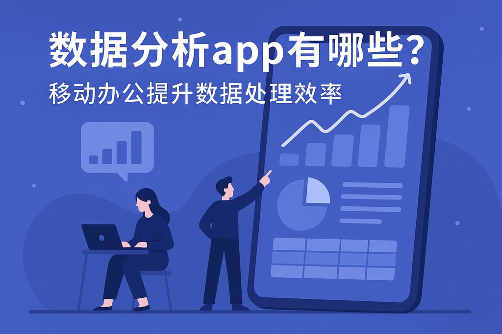 数据分析app有哪些？移动办公提升数据处理效率
