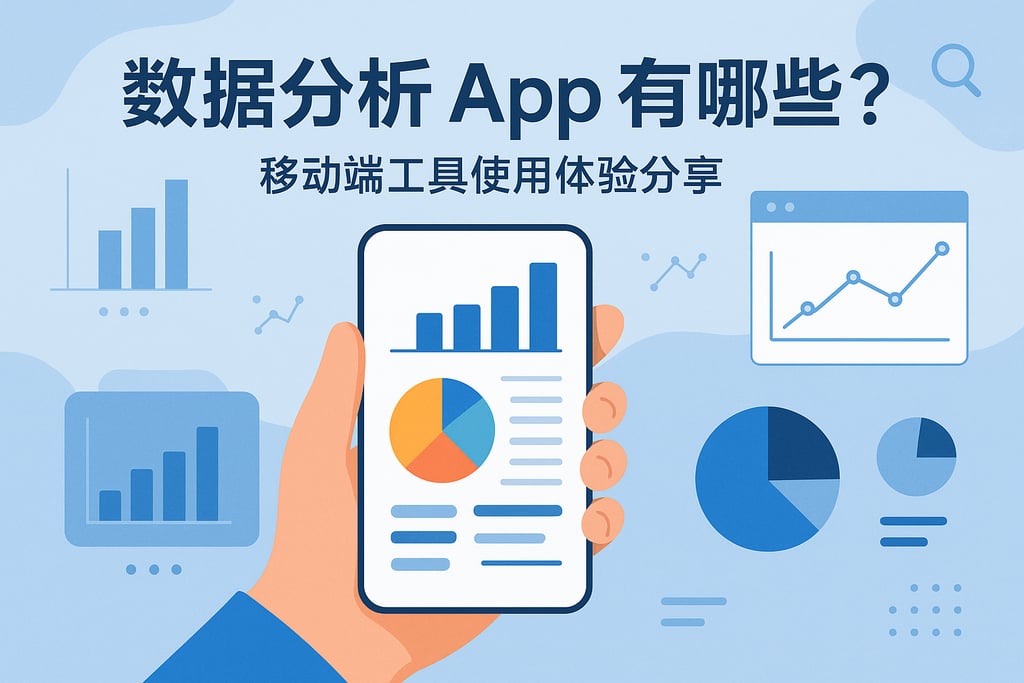数据分析app有哪些？移动端工具使用体验分享
