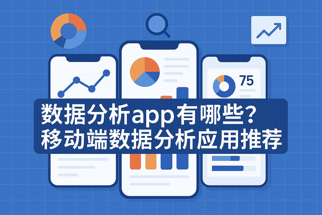 数据分析app有哪些？移动端数据分析应用推荐