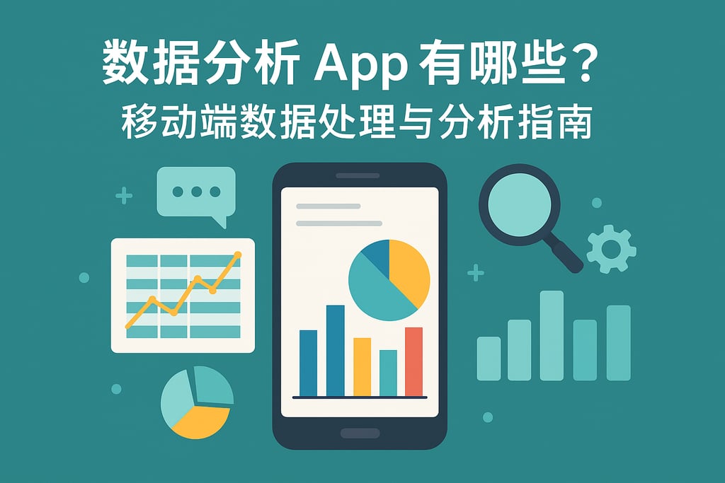 数据分析app有哪些？移动端数据处理与分析指南