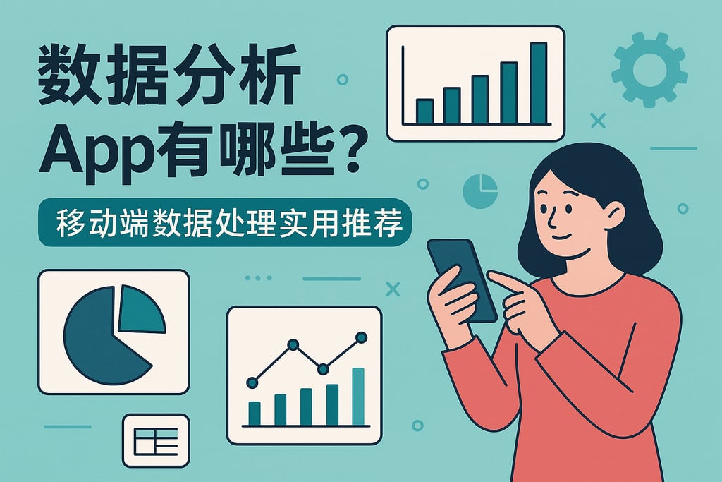 数据分析app有哪些？移动端数据处理实用推荐