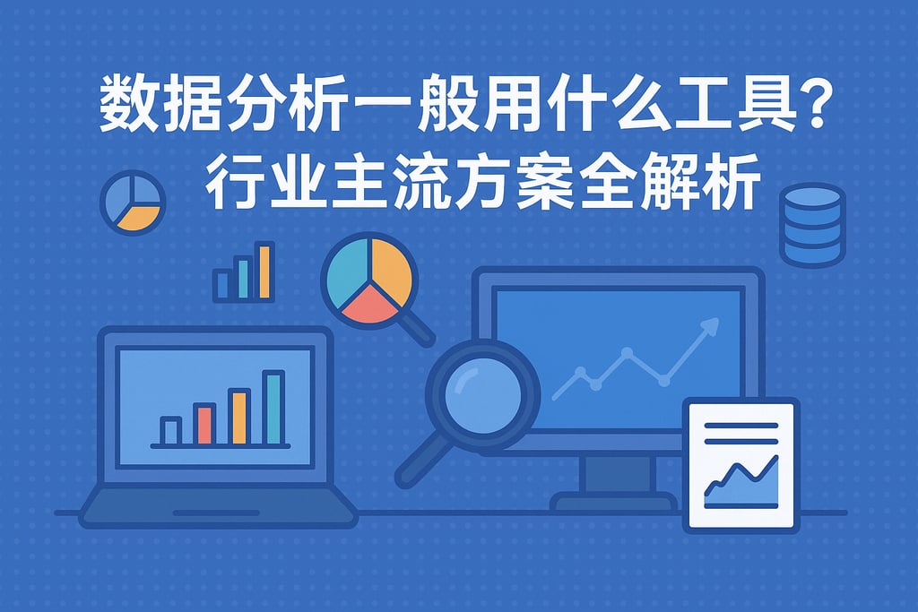 数据分析一般用什么工具？行业主流方案全解析