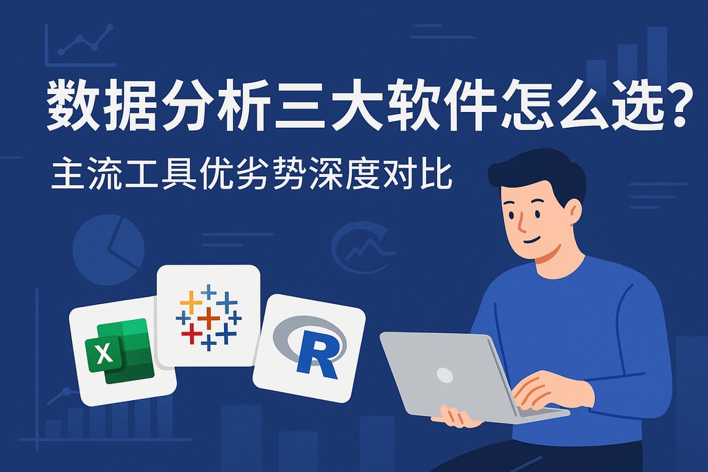 数据分析三大软件怎么选？主流工具优劣势深度对比