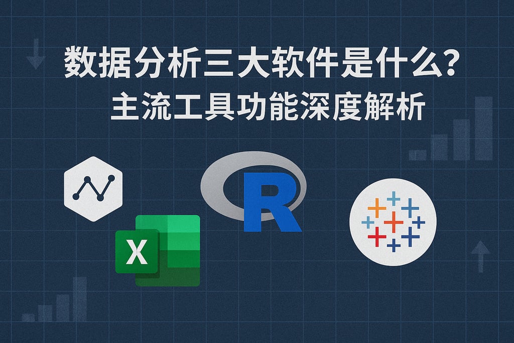 数据分析三大软件是什么？主流工具功能深度解析