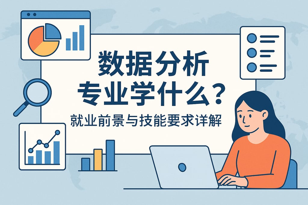 数据分析专业学什么？就业前景与技能要求详解