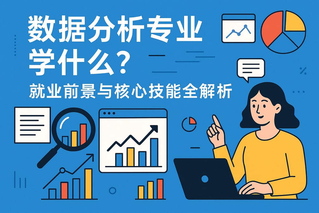 数据分析专业学什么？就业前景与核心技能全解析
