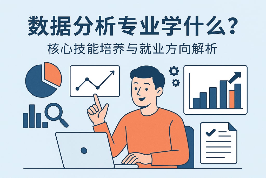 数据分析专业学什么？核心技能培养与就业方向解析
